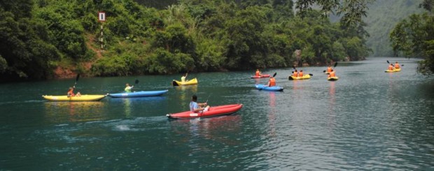 Kayaking à Phong Nha