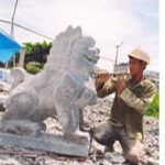 Village de sculpture de pierre a Ninh Binh
