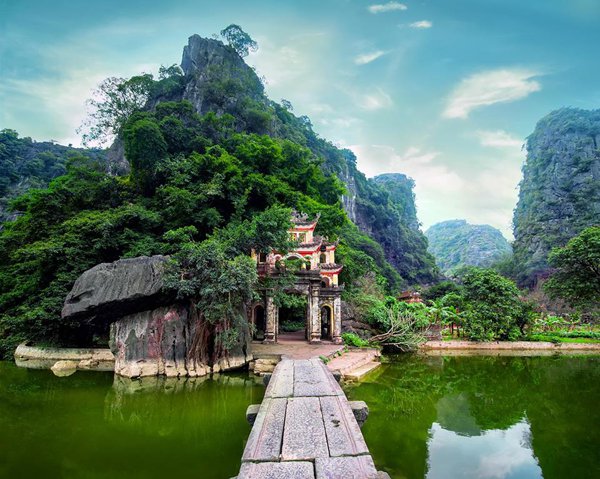 la grotte verte Bich dong Ninh binh